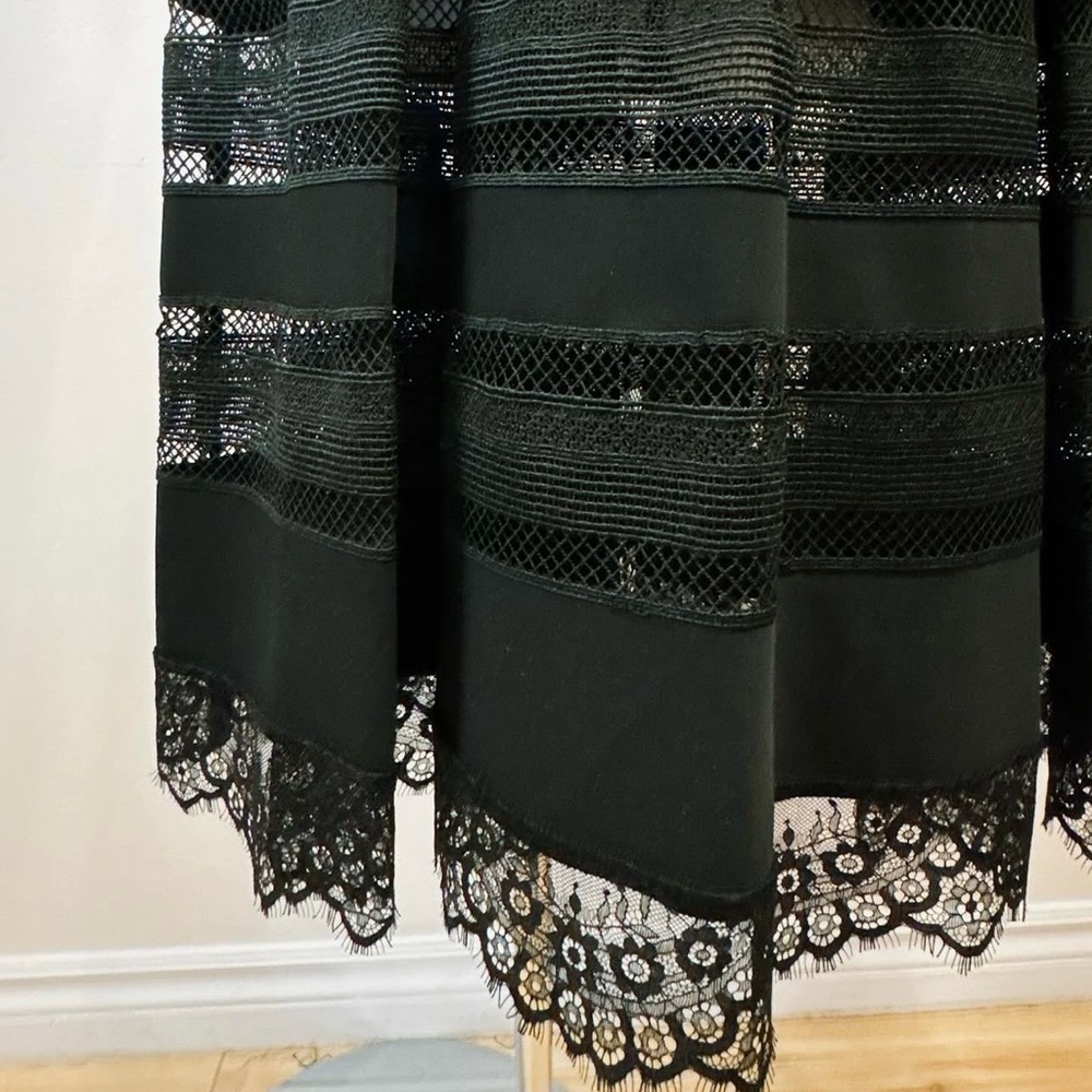 π€ Self-Portrait Bellis Lace Trim Midi Dress β Authentic - Picture 10 of 16